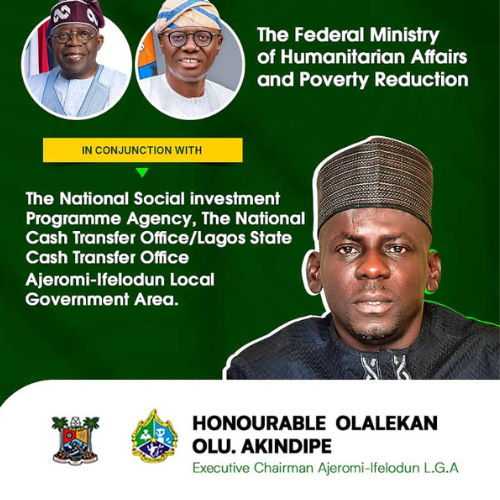 Dividends of Renewed Hope: Ajeromi-Ifelodun Residents Set to Benefit from Federal Cash Transfer Card Distribution