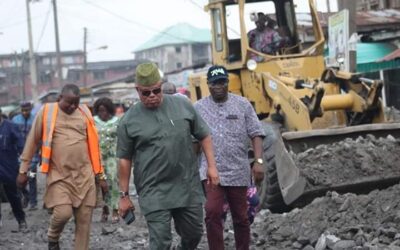 Progress in Action: Hon. Fatai Adekunle Ayoola Leads the Charge on mission 21 Road Rehabilitation