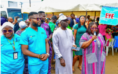 HON. AKINDIPE MARKS ONE YEAR IN OFFICE WITH FREE HEALTH OUTREACH